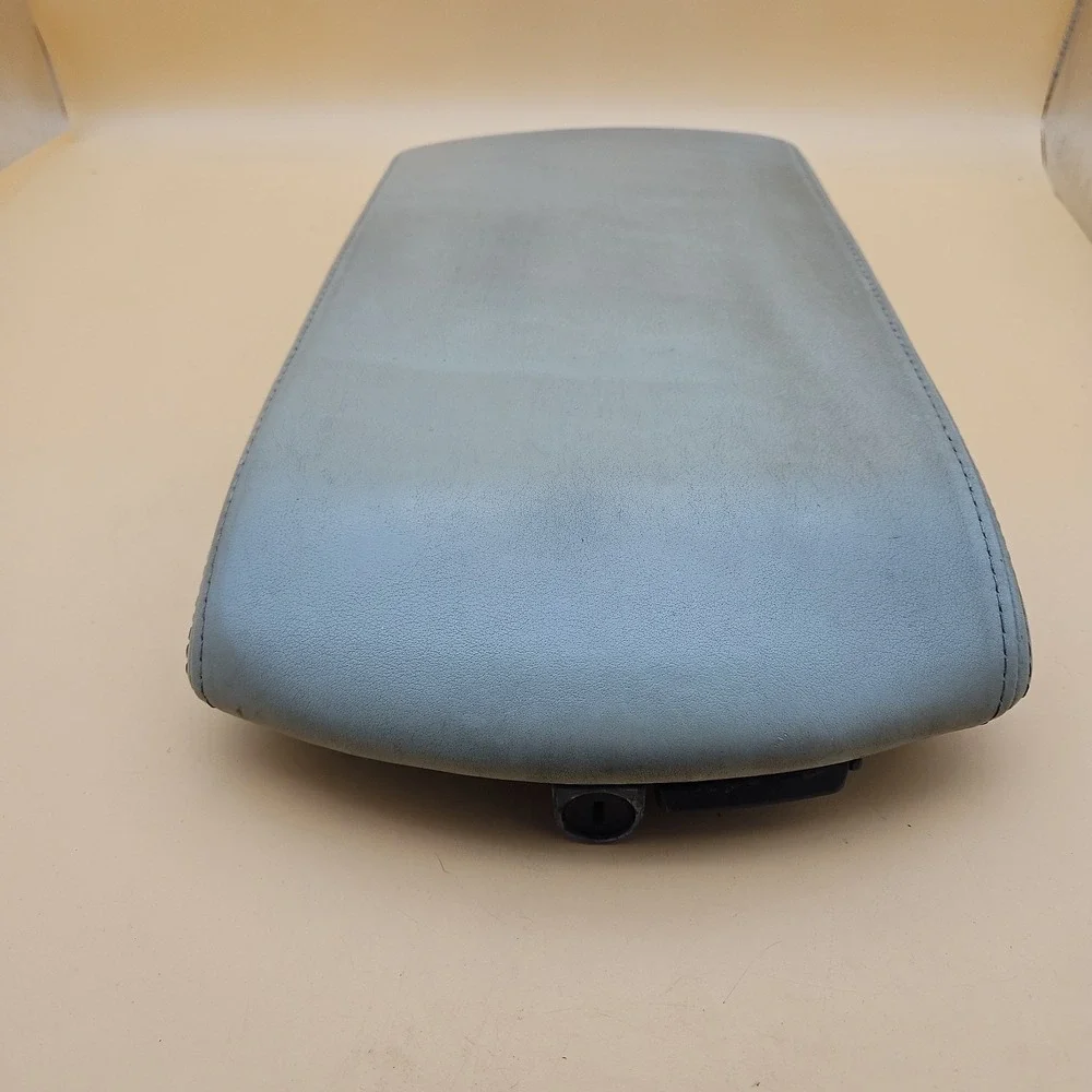 2004-2010 Infiniti QX56 Front Center Console Beige Leather Armrest Lid Cover OEM
